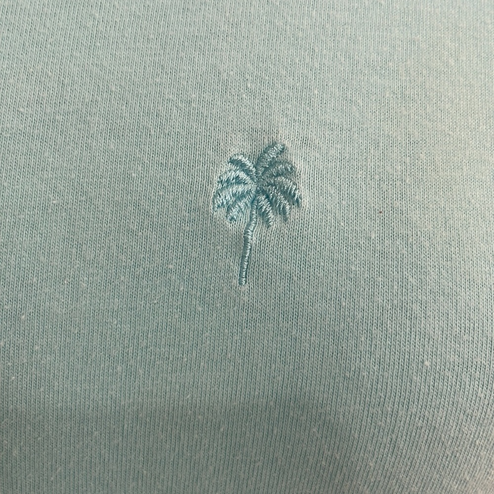 Lilly Pulitzer T-shirt turquoise 100% cotton short sleeve women’s size small S - Picture 3 of 9